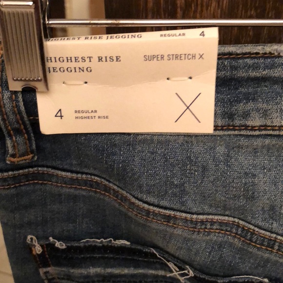 American eagle super stretch jeans size 4 regular - Picture 3 of 4